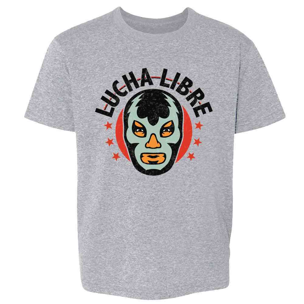 Lucha Libre Retro Mexican Wrestler Wrestling Kids & Youth Tee