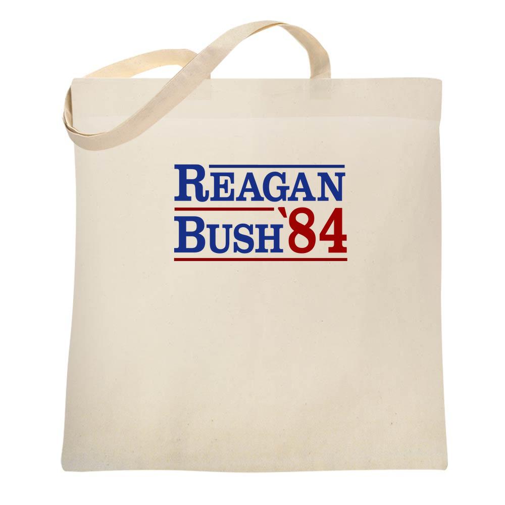 Reagan Bush 84 Shirt Campaign Conservative GOP Tote Bag