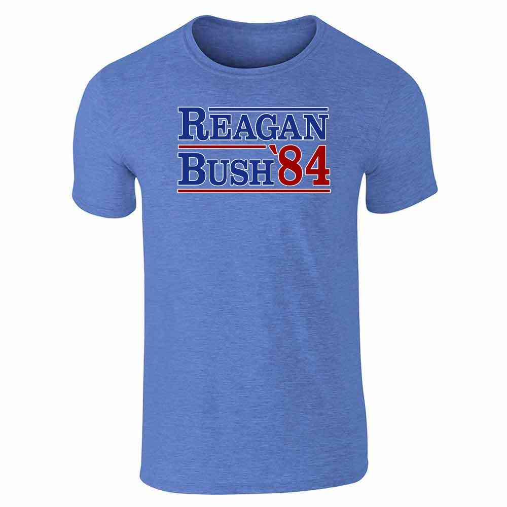 Reagan Bush 84 Shirt Campaign Conservative GOP Unisex Tee