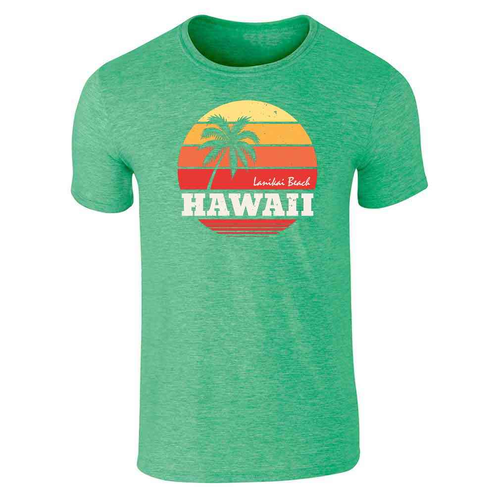 Hawaii Lanikai Beach Retro  Unisex Tee