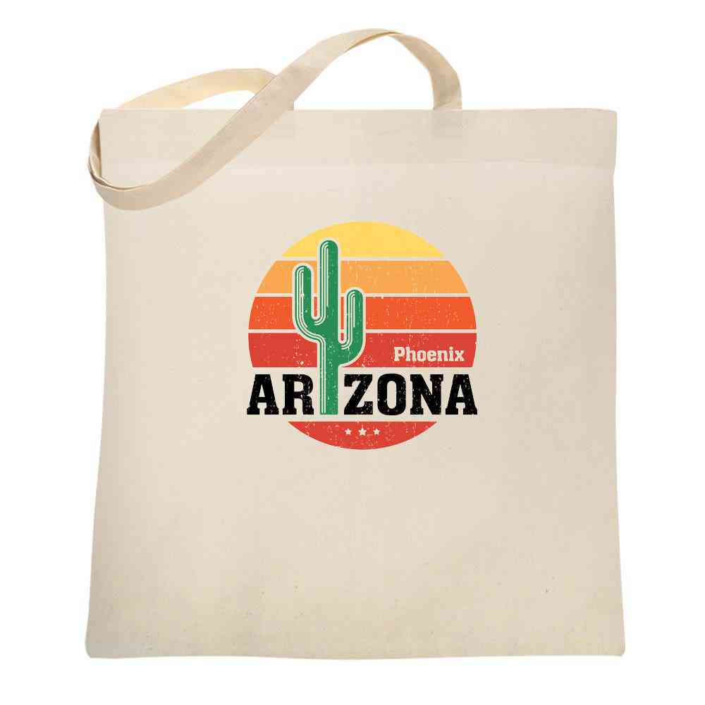 Phoenix Arizona Retro Travel Tote Bag