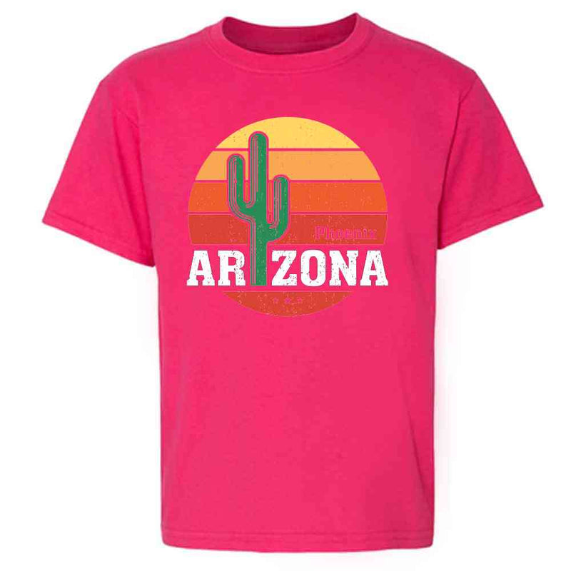 Phoenix Arizona Retro Travel Kids & Youth Tee