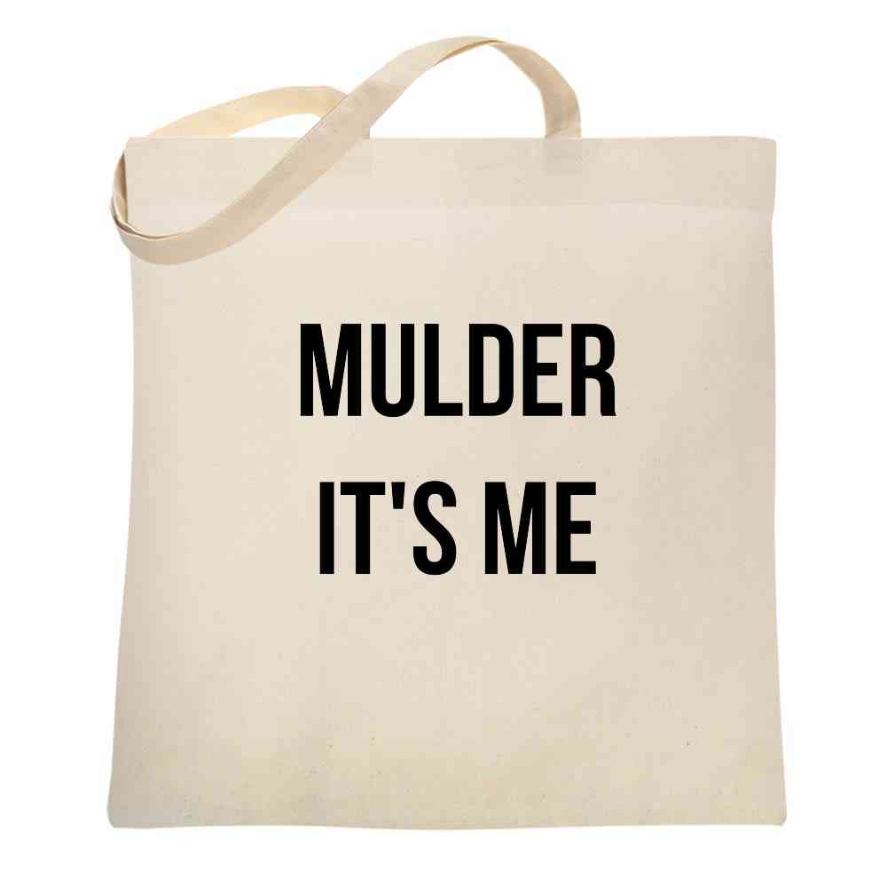 Mulder Its Me SciFi Aliens Paranormal Tote Bag