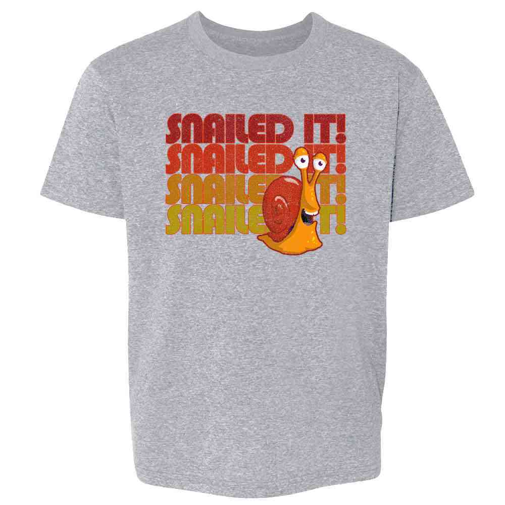 Snailed It! Cute Funny Snail Retro Kids & Youth Tee