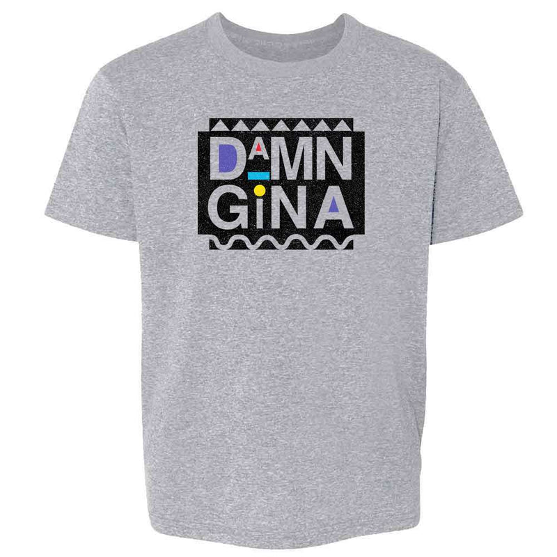 Damn Gina Retro 90s Clothing Funny Kids & Youth Tee
