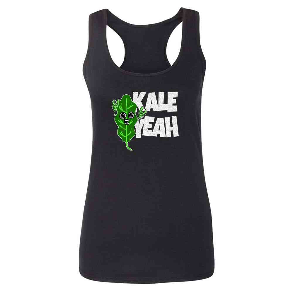 Kale Yeah! Funny Vegan Vegetarian Womens Tee & Tank