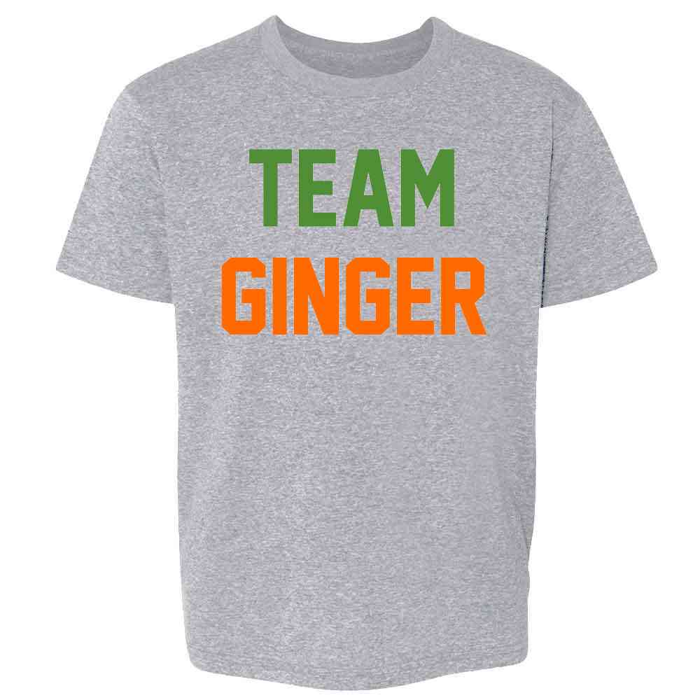 Team Ginger Funny St. Patricks Day Funny Cute Redhead Kids & Youth Tee