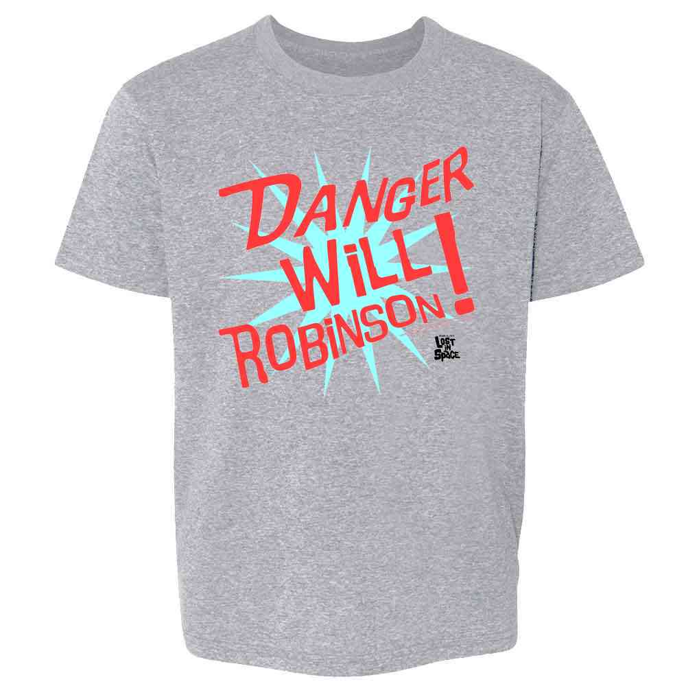 Danger Will Robinson! Lost In Space Retro SciFi TV Kids & Youth Tee