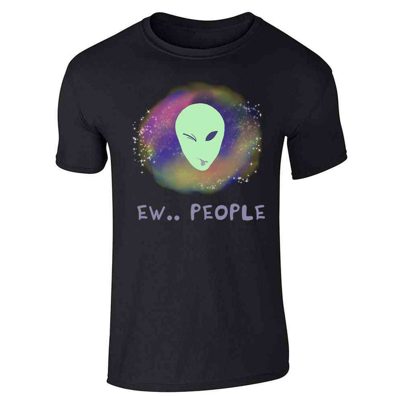 Ew People Alien Funny Graphic Aesthetic  Unisex Tee