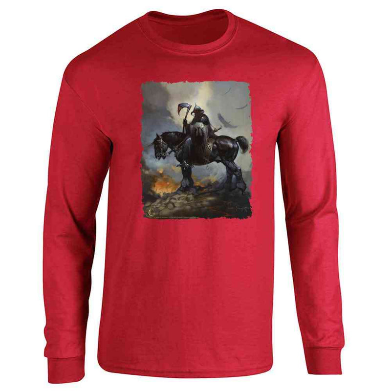 Death Dealer by Frank Frazetta Art Horror Long Sleeve