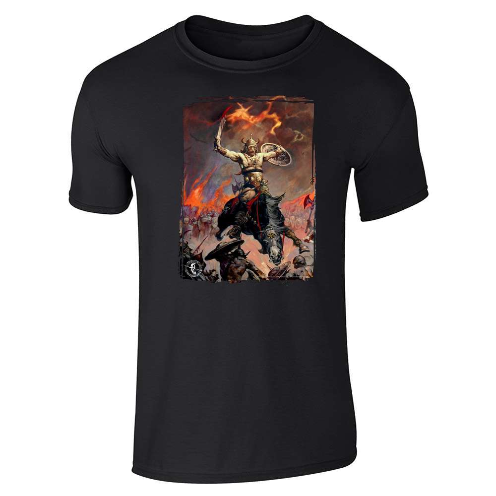 The Berserker by Frank Frazetta Art Unisex Tee