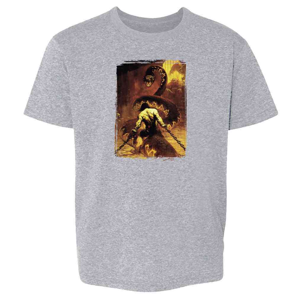 Chained by Frank Frazetta Art Kids & Youth Tee