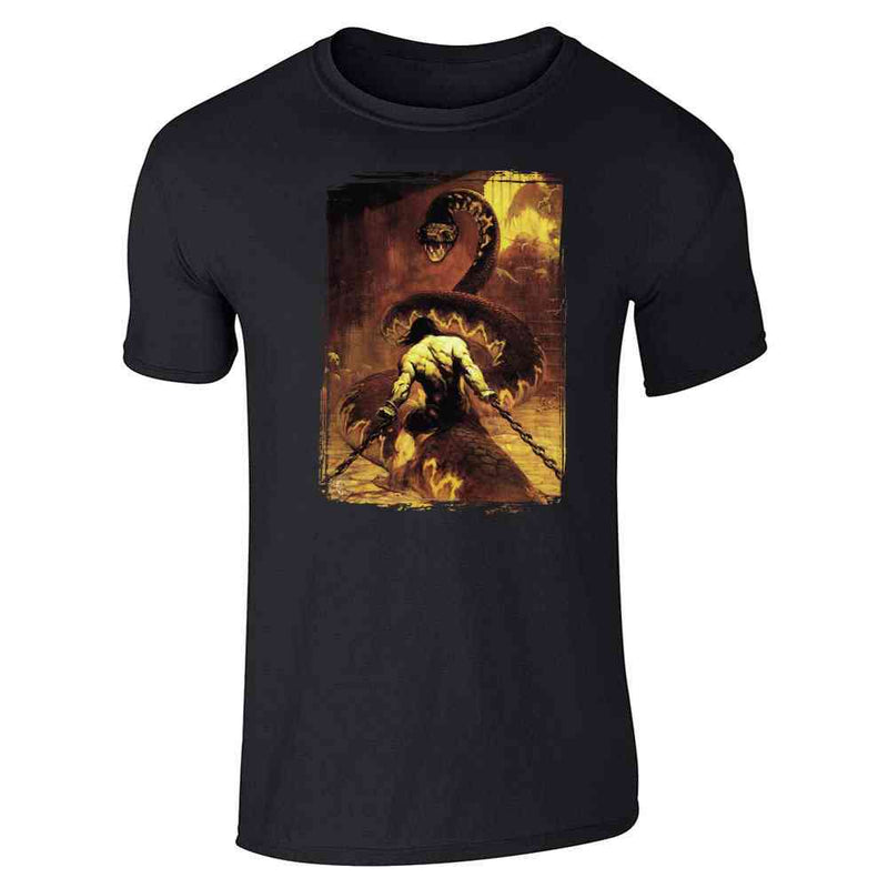 Chained by Frank Frazetta Art Unisex Tee