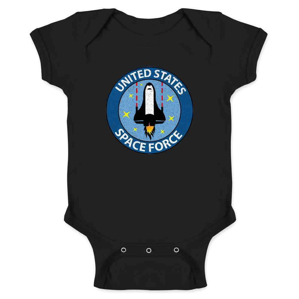 United States Space Force Funny Cadet Baby Bodysuit