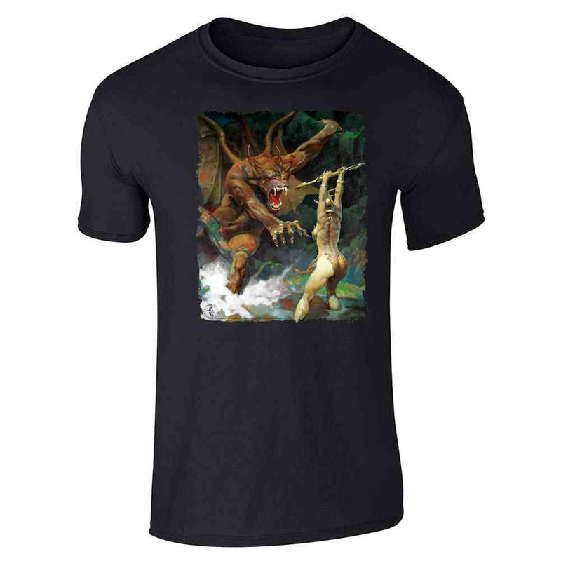 Beauty and the Beast By Frank Frazetta Art Unisex Tee