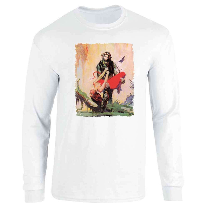 Swamp Thing by Frank Frazetta Art Long Sleeve