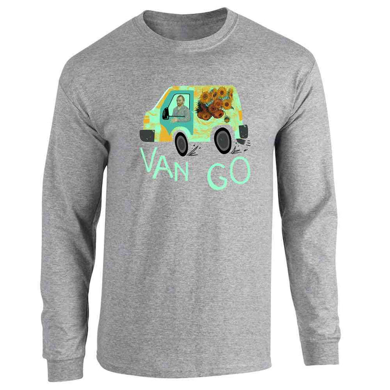 Van Go Vincent Van Gogh Sunflowers Funny Long Sleeve