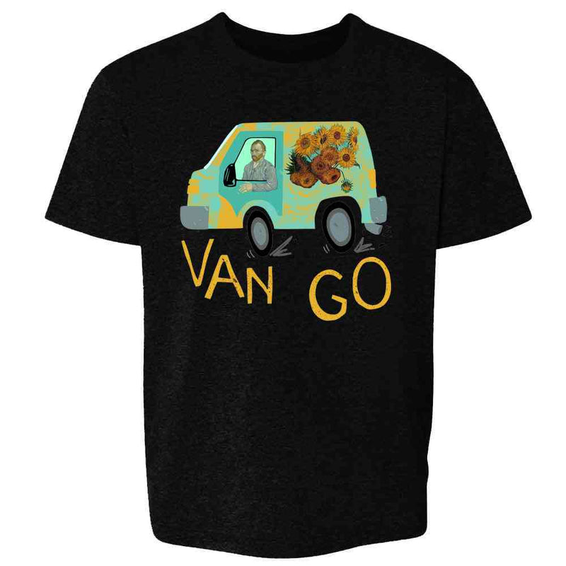 Van Go Vincent Van Gogh Sunflowers Funny Kids & Youth Tee