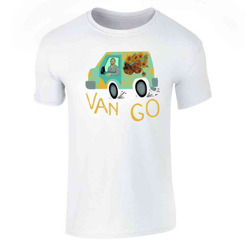 Van Go Vincent Van Gogh Sunflowers Funny Unisex Tee