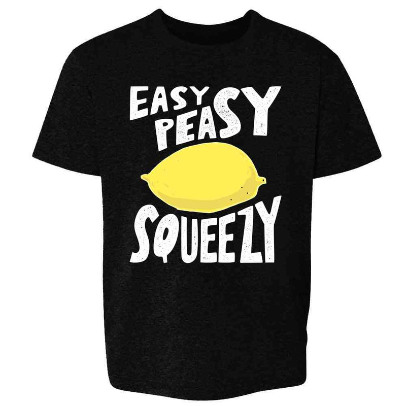 Easy Peasy Lemon Squeezy Cute Funny Kids & Youth Tee