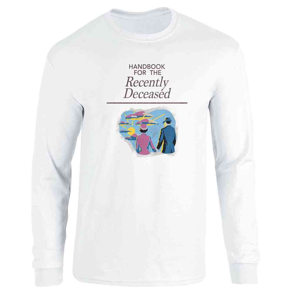 Handbook For the Recently Deceased Goth Funny Long Sleeve