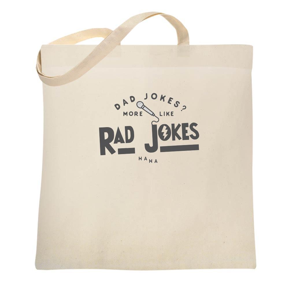 Dad Jokes? More Like Rad Jokes Gift For Dad Tote Bag