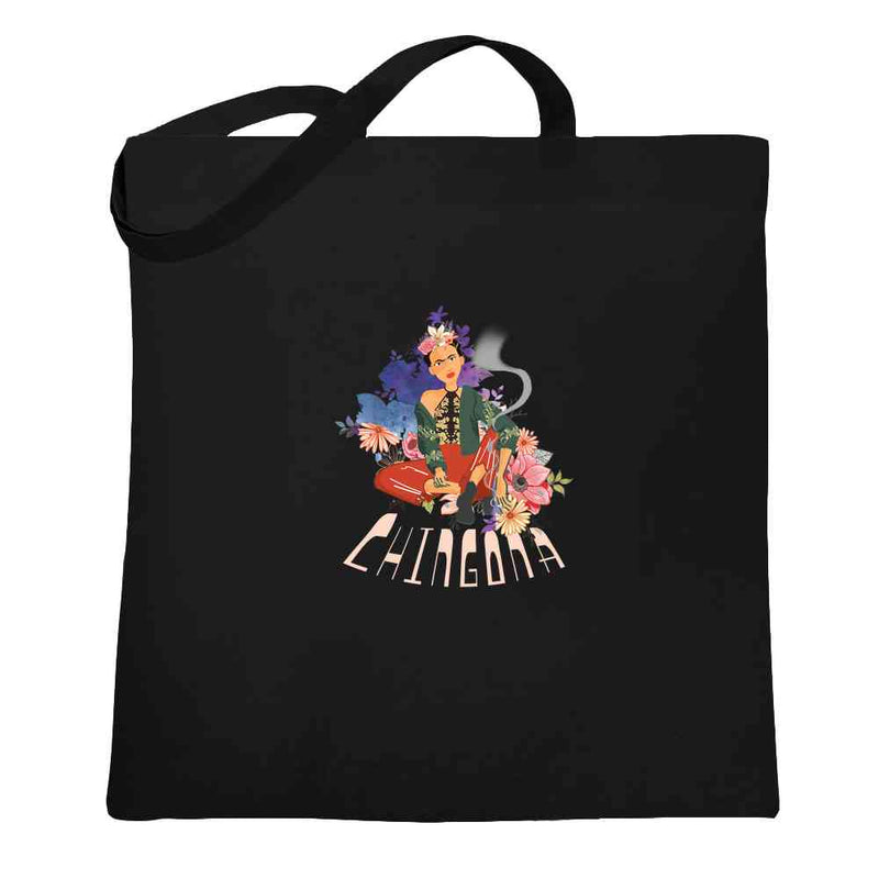 Chingona Frida Cinco de Mayo Feminist Tote Bag