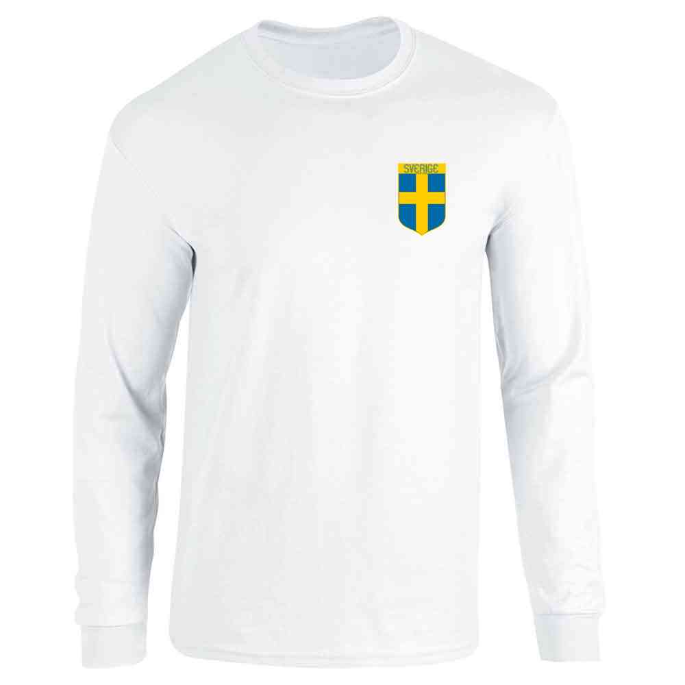 Sweden Soccer Retro National Team Swedish Long Sleeve