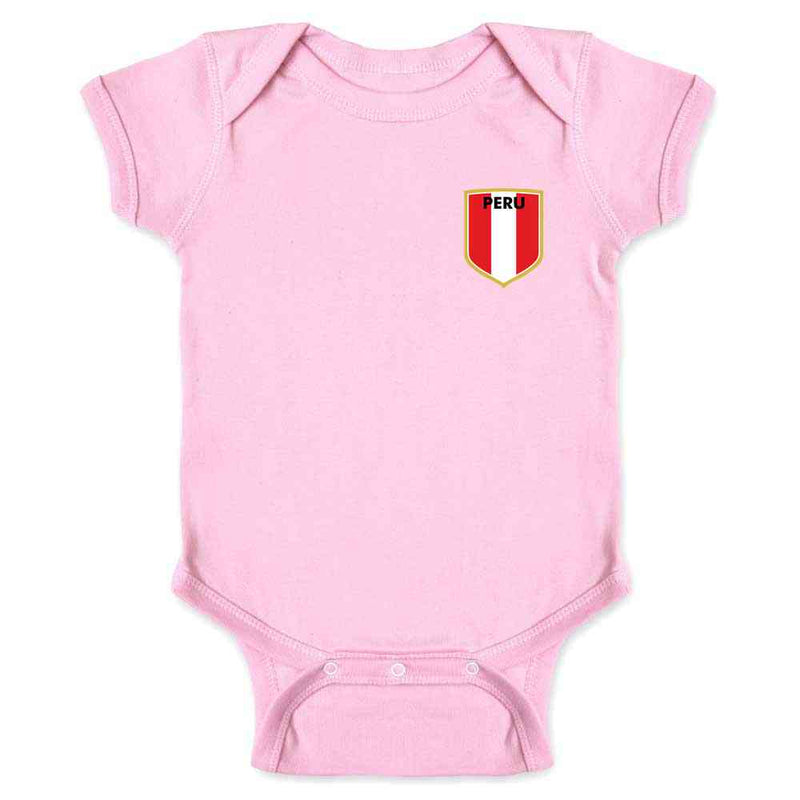 Peru Soccer Retro National Team Peruvian Baby Bodysuit