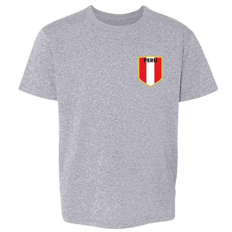 Peru Soccer Retro National Team Peruvian Kids & Youth Tee