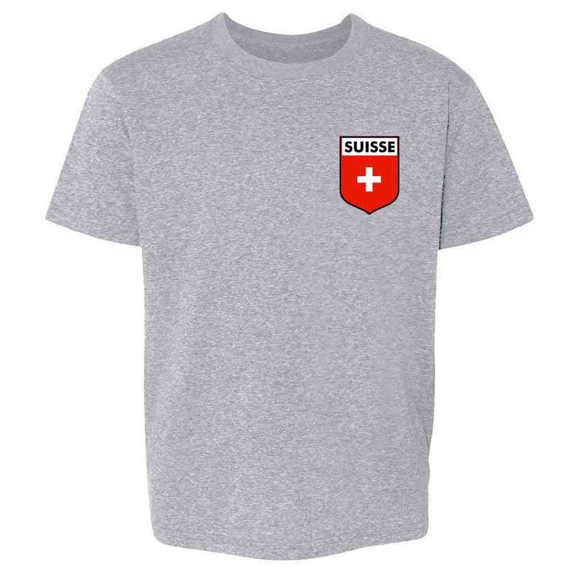 Switzerland Soccer Retro National Team  Kids & Youth Tee