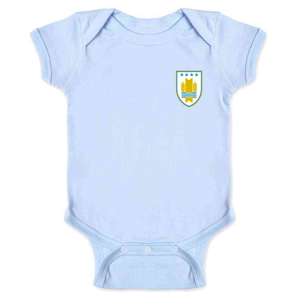 Uruguay Soccer Retro National Team  Baby Bodysuit
