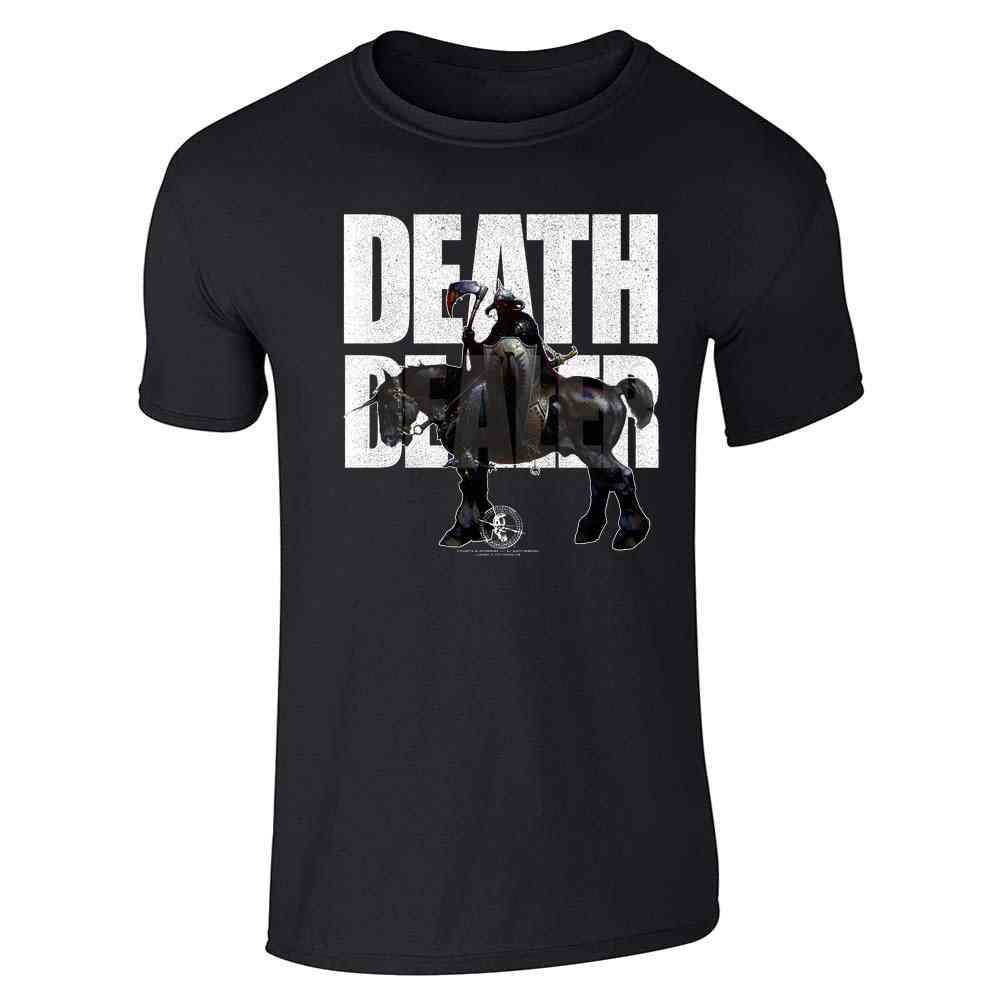 Death Dealer Text Frank Frazetta Art Unisex Tee