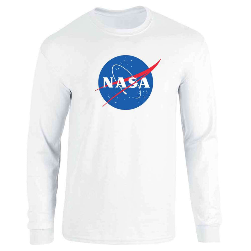 NASA Meatball Logo Graphic Space Vintage Long Sleeve