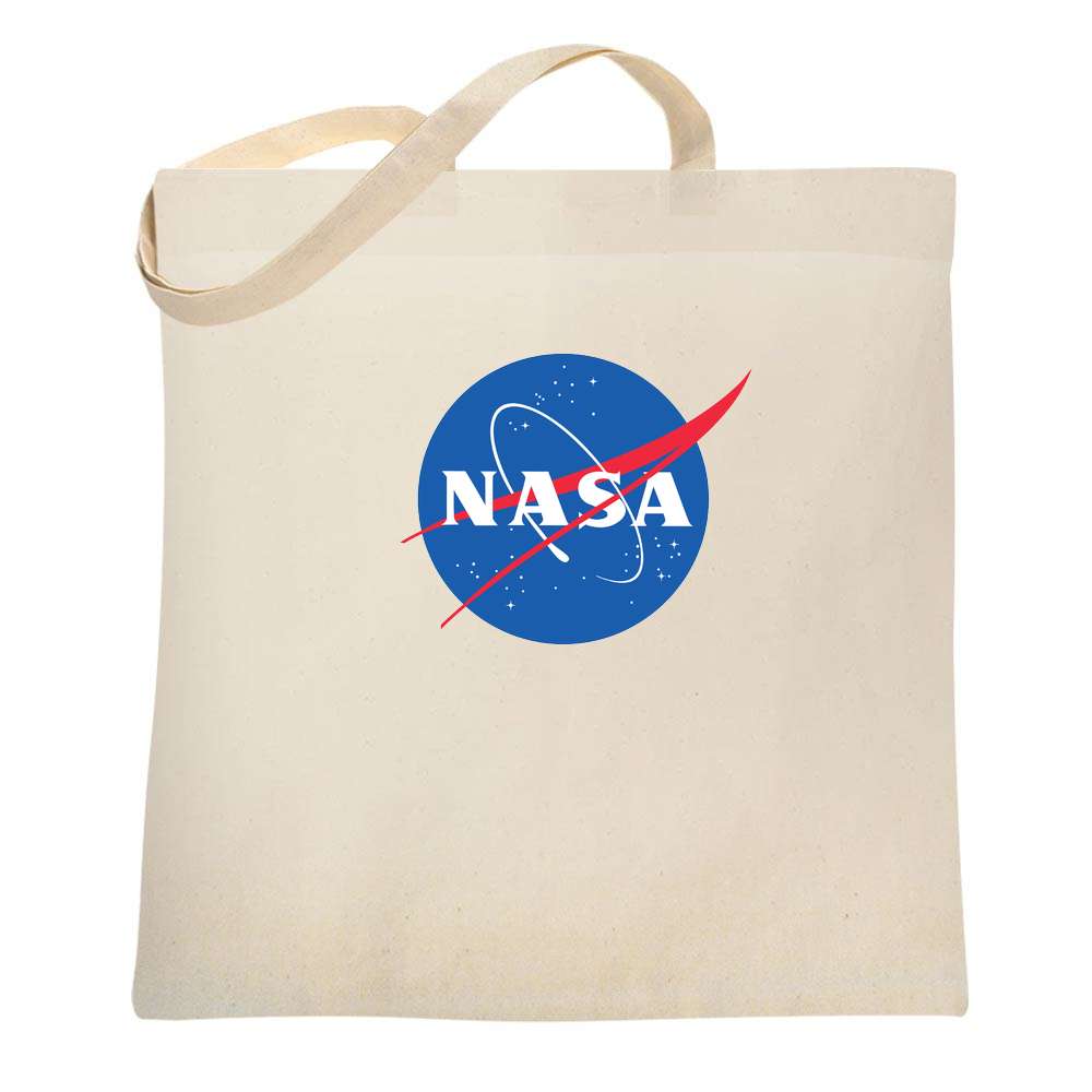 NASA Approved Meatball Logo Graphic Space Vintage Tote Bag