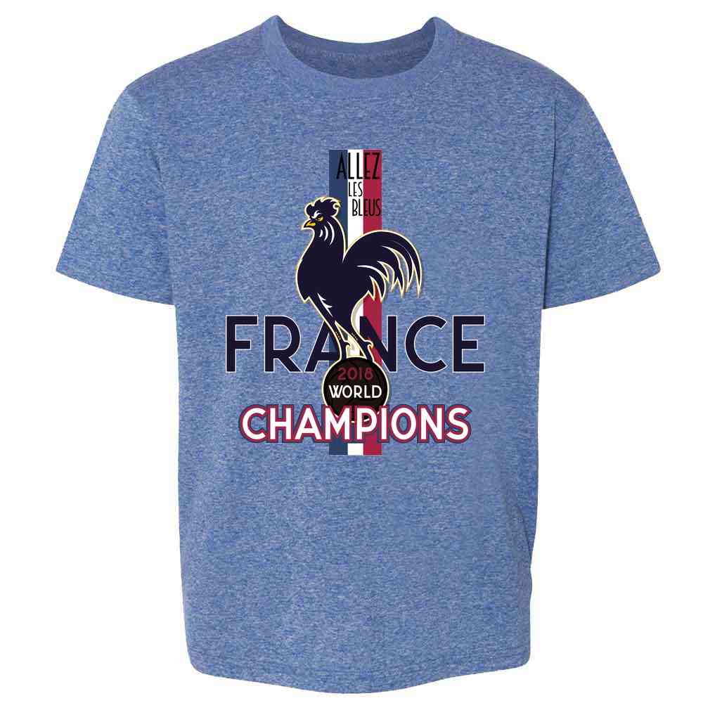 France Soccer 2018 World Champions Football  Kids & Youth Tee