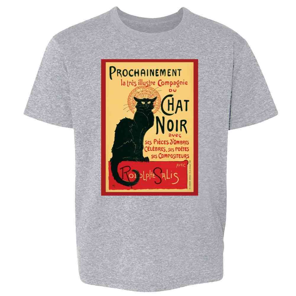 Vintage Le Chat Noir Black Cat Paris Vintage T-Shirt TeePublic
