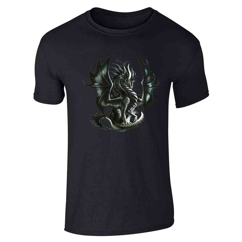 Obsidian Black Dragon by Ruth Thompson Art Unisex Tee