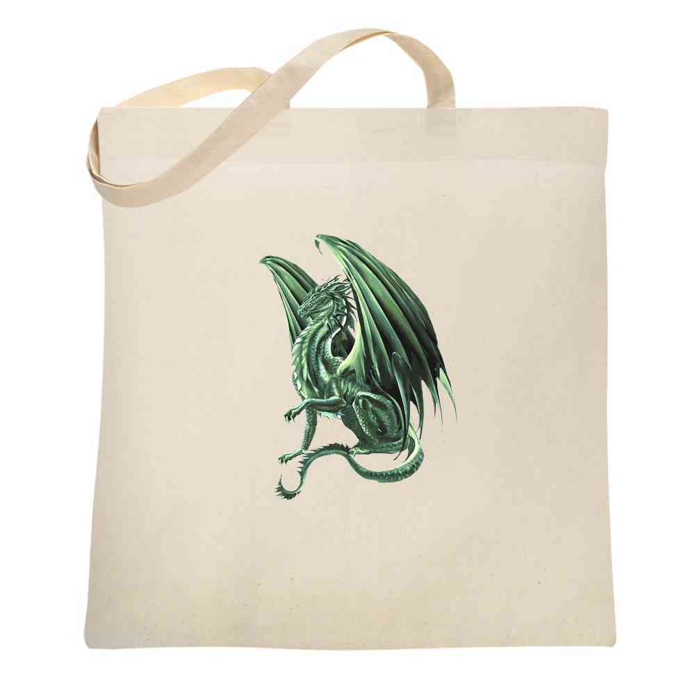 The Green King Dragon by Ruth Thompson Art Tote Bag