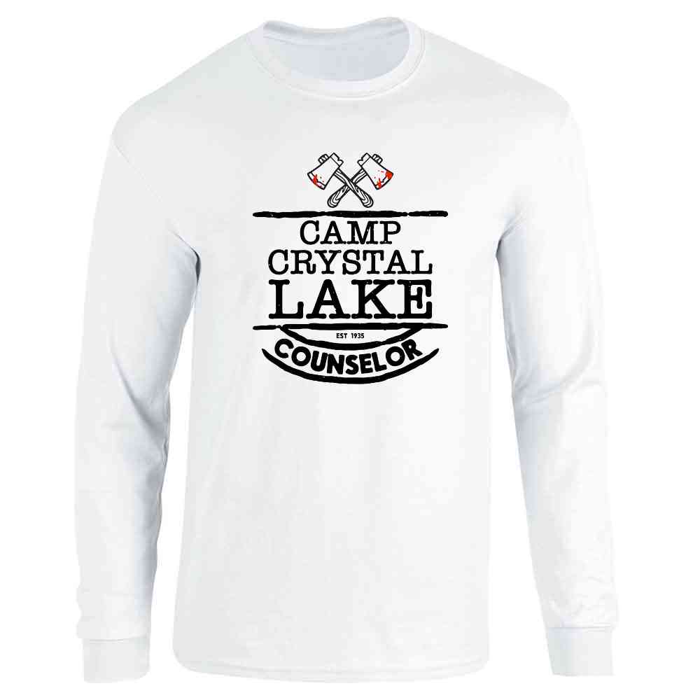 Camp Crystal Lake Counselor Staff Horror Cosplay Long Sleeve