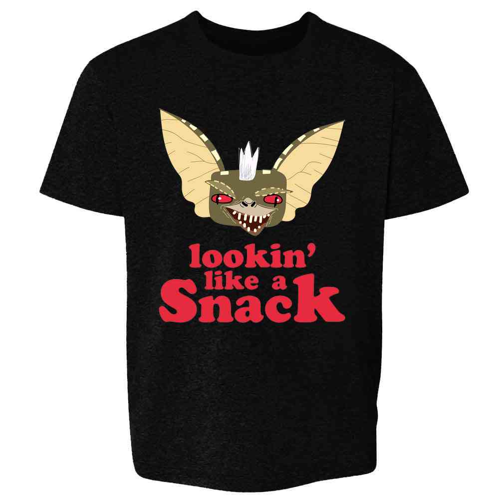 Lookin Like a Snack Funny Retro 80s Monster Kids & Youth Tee