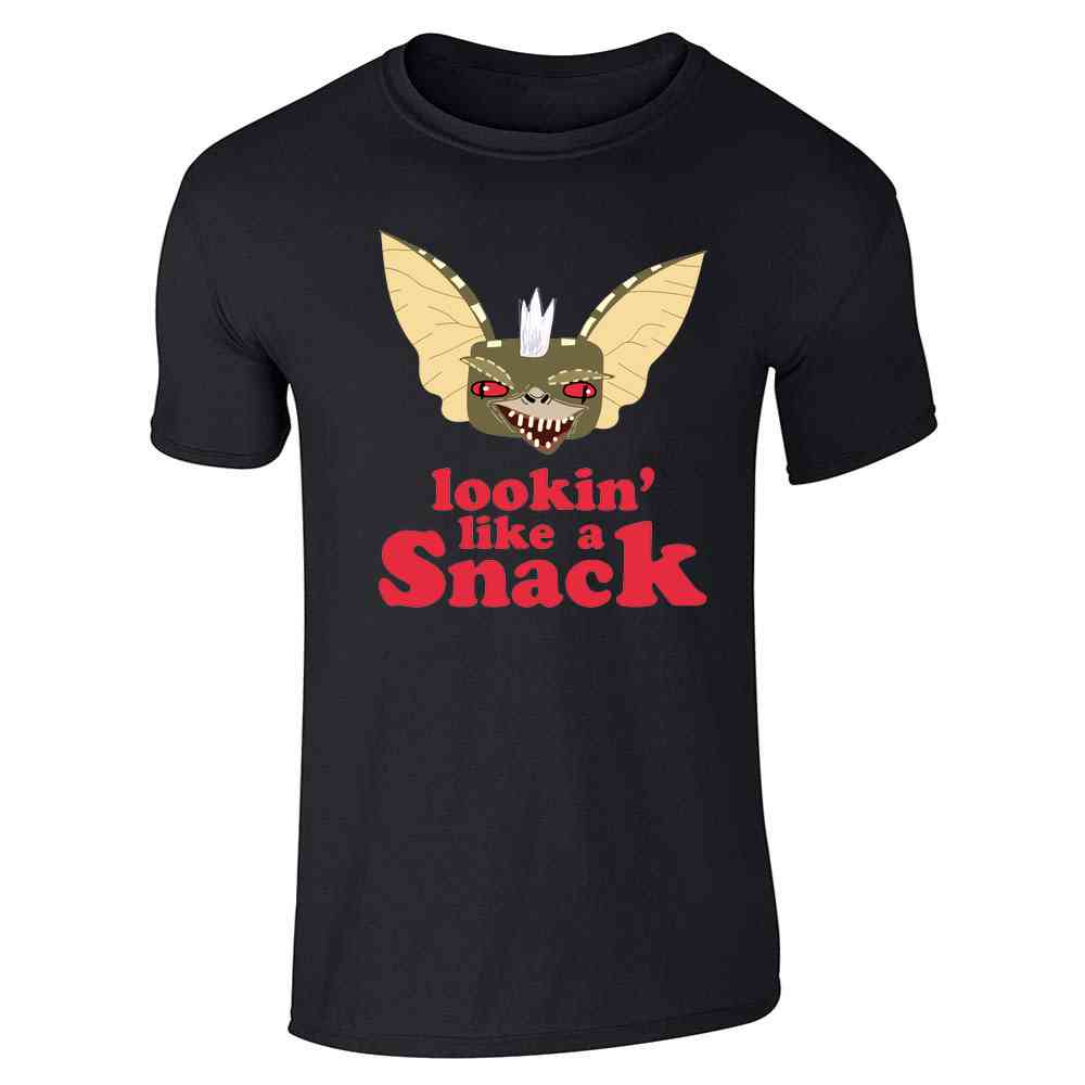 Lookin Like a Snack Funny Retro 80s Monster Unisex Tee