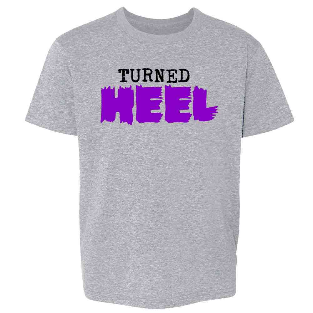 Turned Heel Pro Wrestling Funny Character Kids & Youth Tee