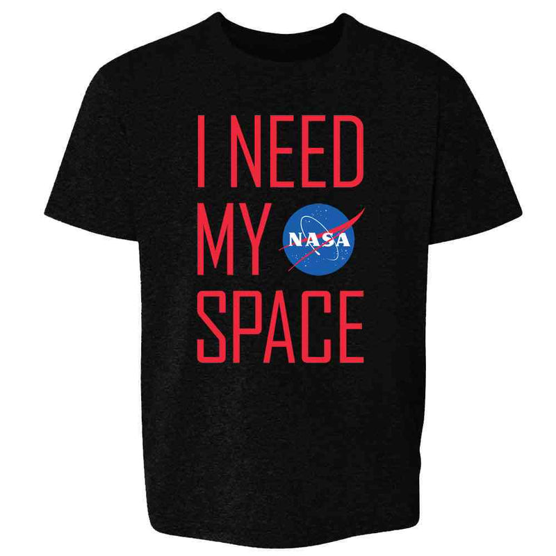 NASA Approved I Need My Space Meatball Logo Funny Kids & Youth Tee