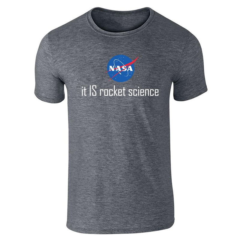 NASA It IS Rocket Science Logo Funny Unisex Tee