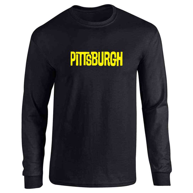 Pittsburgh Retro Vintage Travel  Long Sleeve