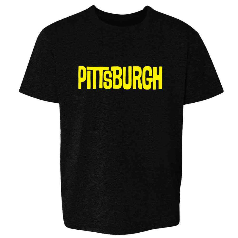 Pittsburgh Retro Vintage Travel  Kids & Youth Tee