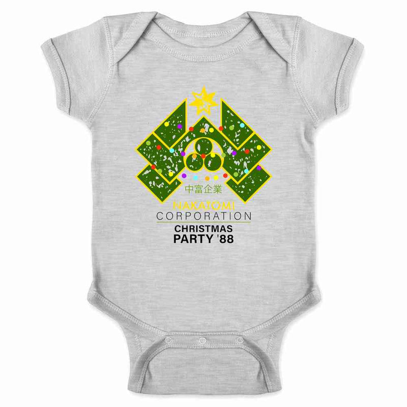 Nakatomi Plaza 1988 Christmas Party Holiday Baby Bodysuit