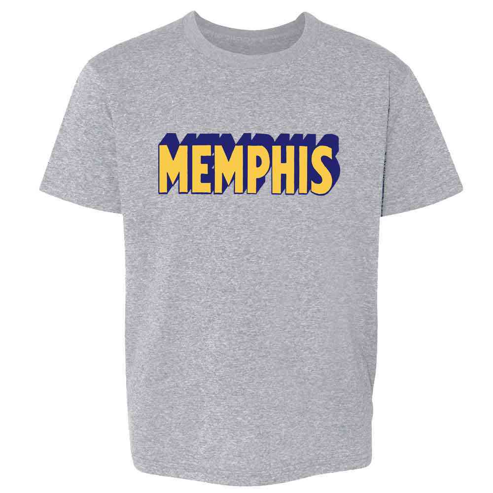Memphis Tennessee Retro Vintage Travel  Kids & Youth Tee