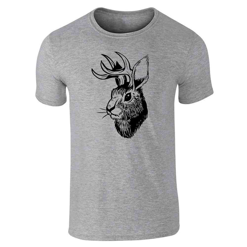Jackalope Head Western Funny  Unisex Tee
